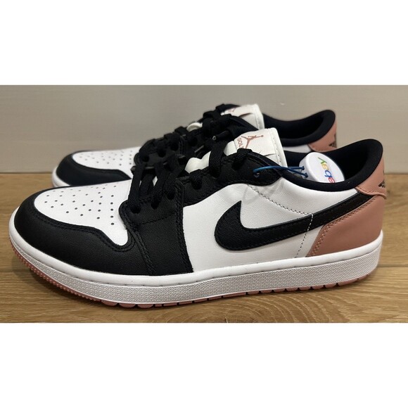 Nike Air Jordan 1 Low G Golf Shoes Men’s 8.5  Women’s 10 Rust Pink New in Box! - Picture 4 of 12